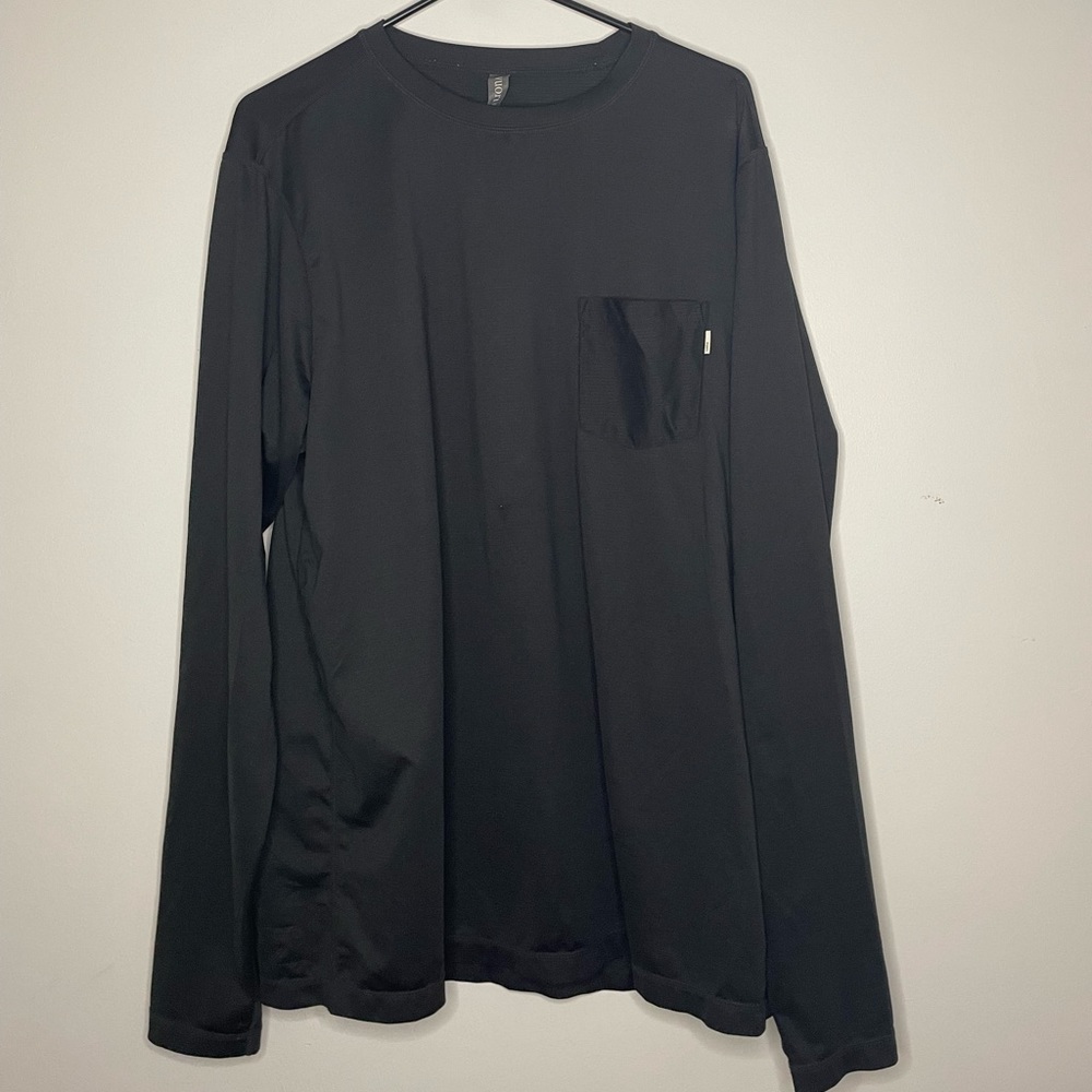 Vuori Trade Winds Performance Long sleeve Mens XL Black